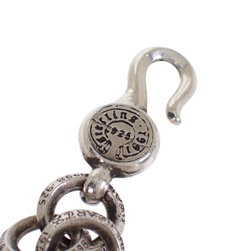 クロムハーツ CHROME HEARTS シングルBリングブレス シルバー925 1998