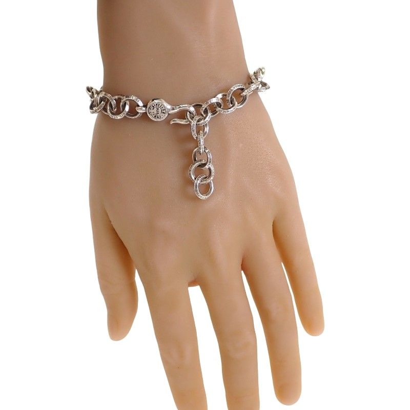 クロムハーツ CHROME HEARTS シングルBリングブレス シルバー925 1998