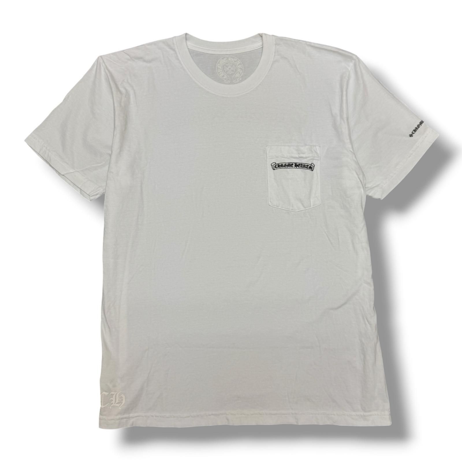 国内正規 CHROME HEARTS SCROLL スクロールラベルTシャツ 半袖 
