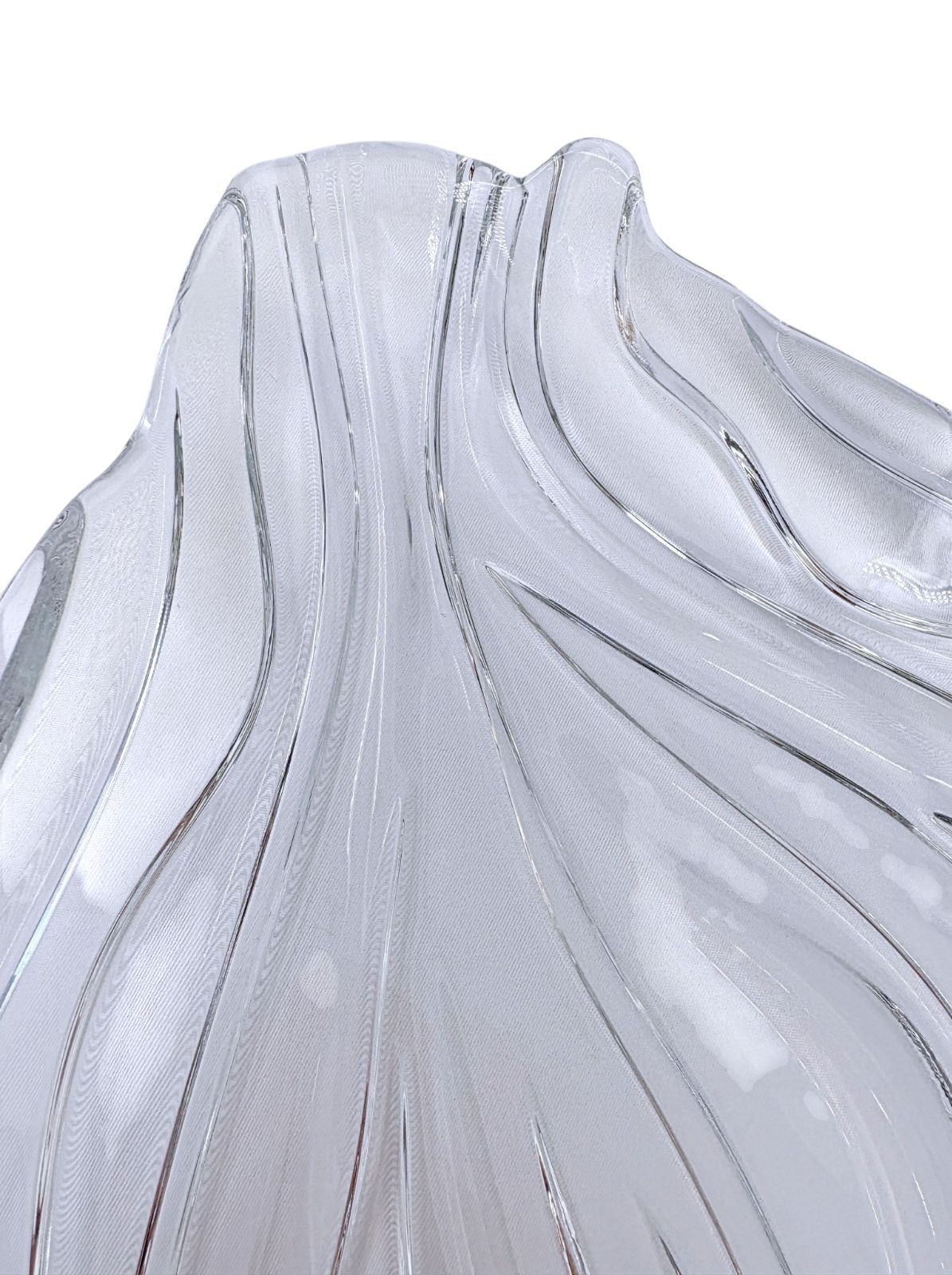 新品未使用 Nachtmann ナハトマン JIN YU 金魚 ガラス 大皿 ペア 2枚
