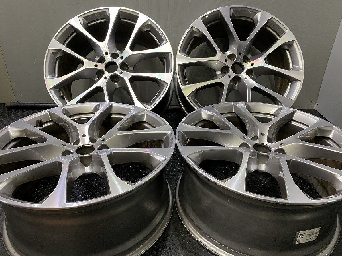 BMW G05 X5/G06 X6 Vスポークスタイリング738 純正ホイール 20インチ 4本 9J5HPCD112+35　(VHK629)