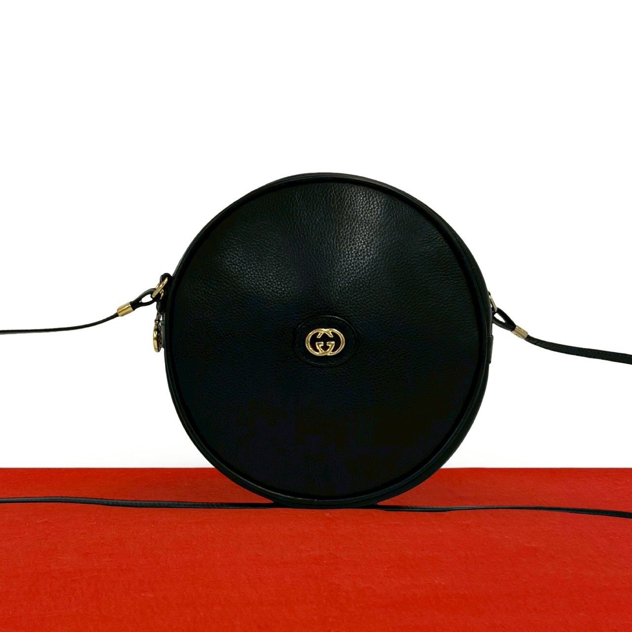 極 美品 GUCCI グッチ オールドグッチ ヴィンテージ GG ロゴ 金具