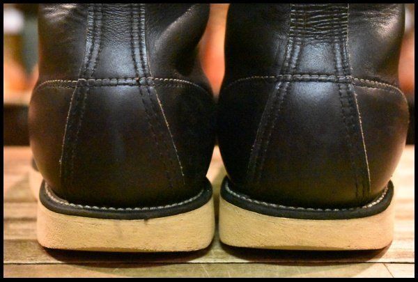 9E 良品 羽タグ 00年】レッドウィング 8130 アイリッシュセッター 黒