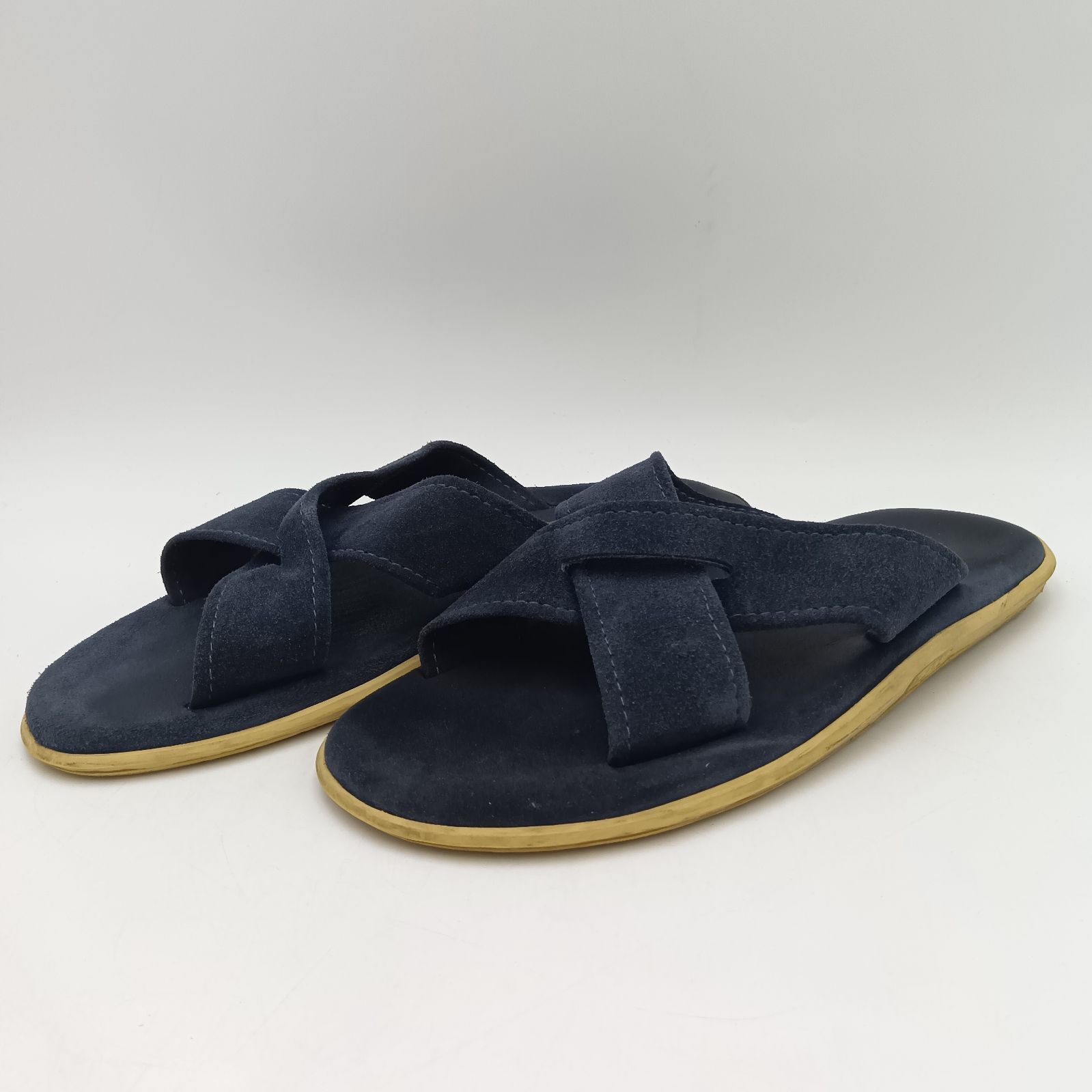 ISLAND SLIPPER アイランドスリッパ クロスサンダル メンズ 8 紺 