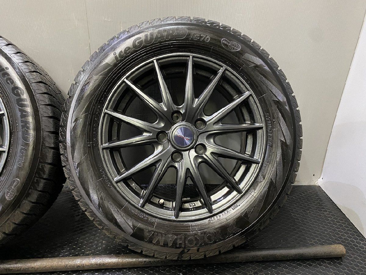 YK ice GUARD iG70 215/60R16】スタッドレス【Weds VELVA 16インチ 6.5 