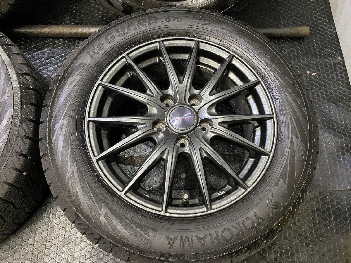 YK ice GUARD iG70 215/60R16】スタッドレス【Weds VELVA 16インチ 6.5