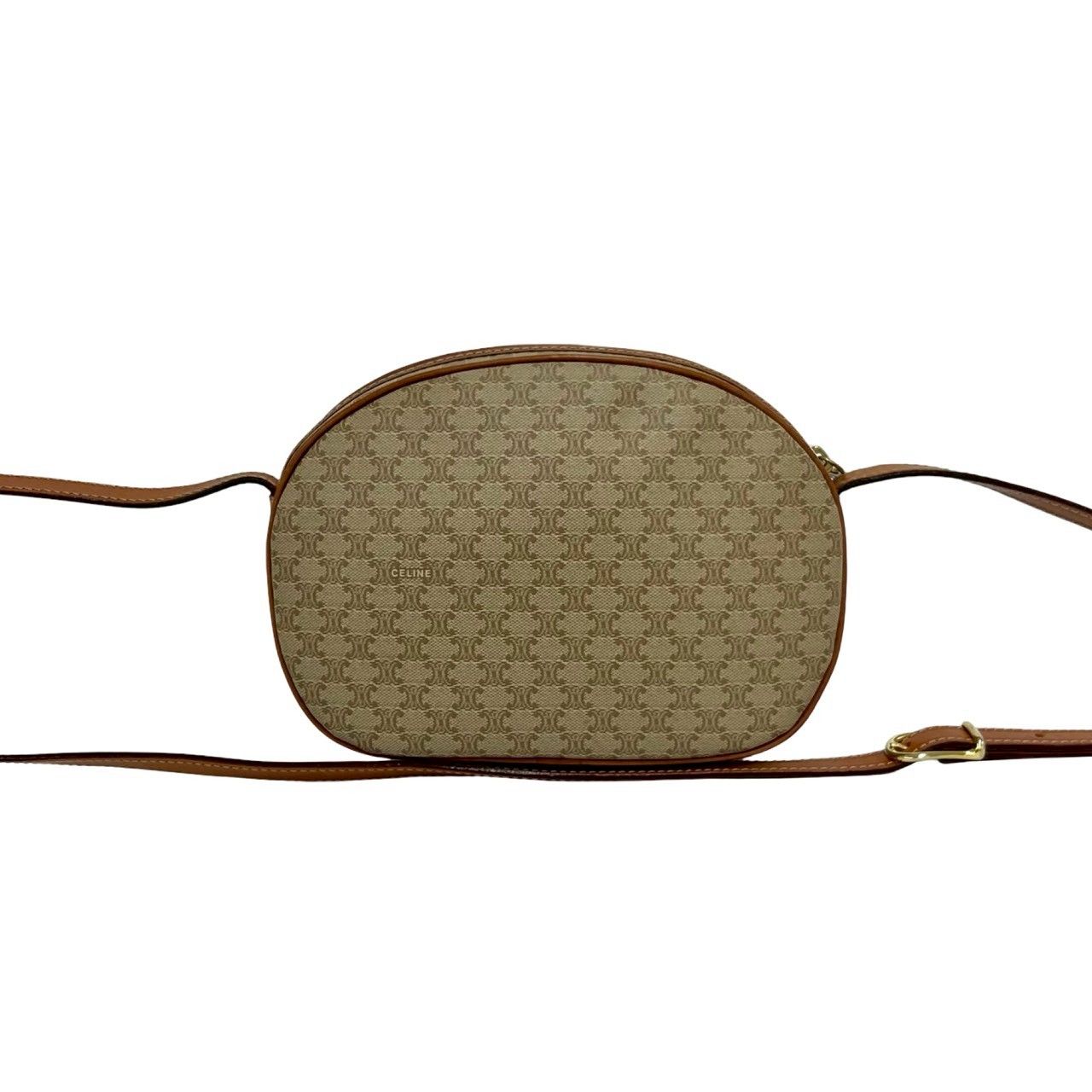 極 美品 CELINE セリーヌ ヴィンテージ マカダム ブラゾン トリオンフ 