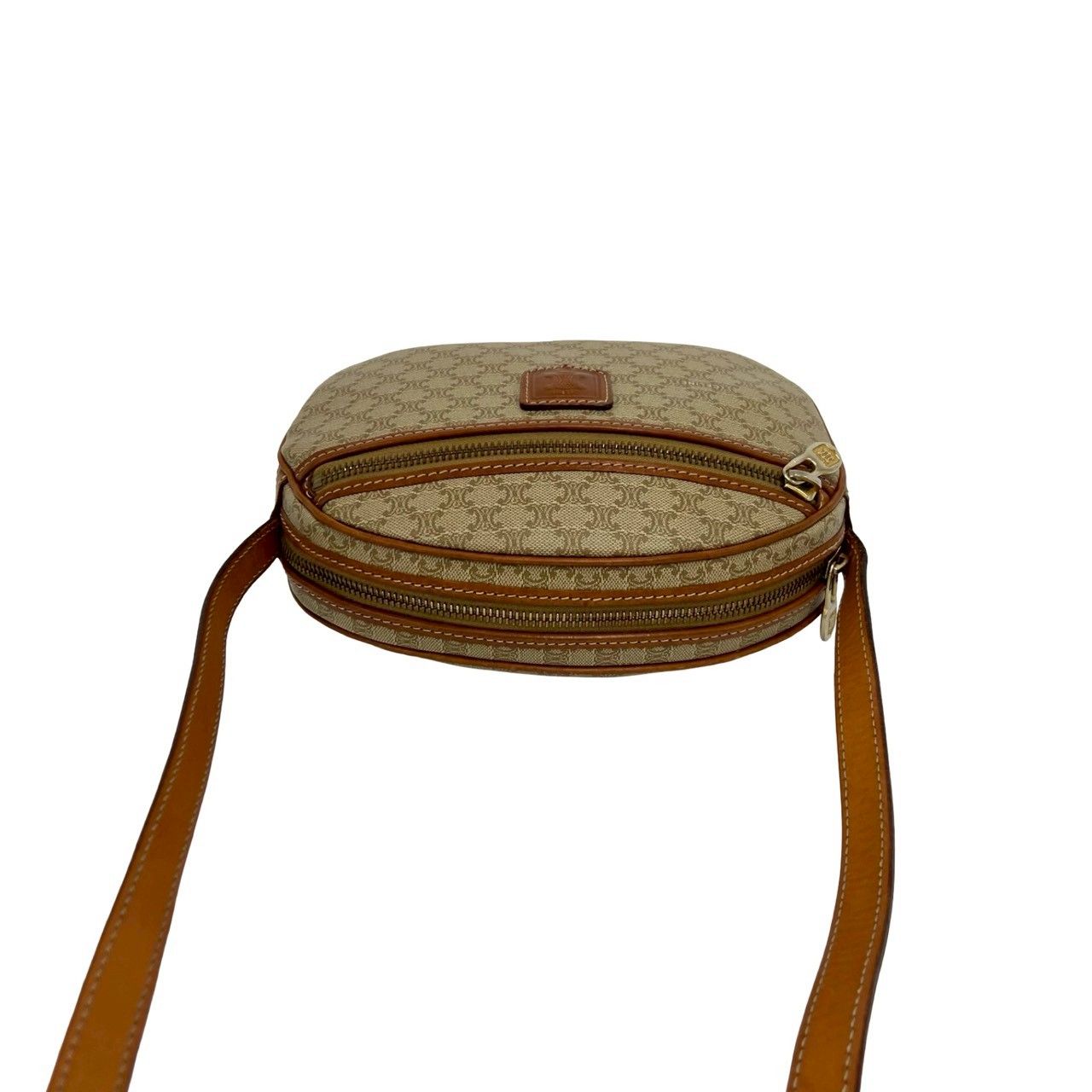 極 美品 CELINE セリーヌ ヴィンテージ マカダム ブラゾン トリオンフ 