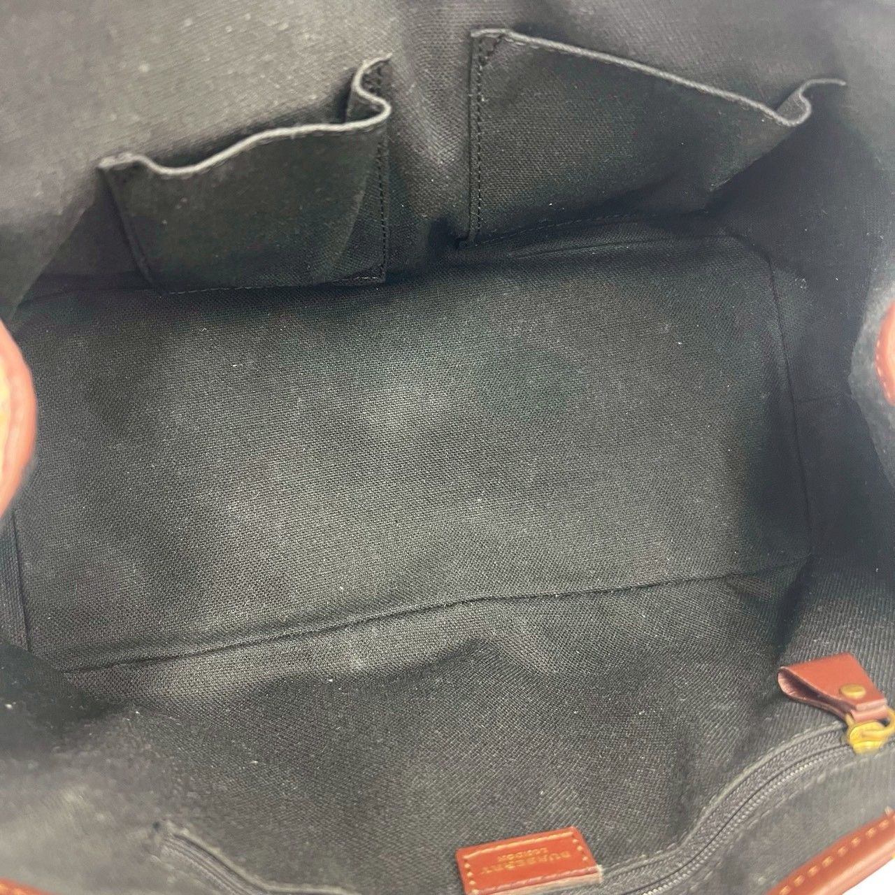 極 美品 BURBERRY バーバリー ノバチェック 柄 レザー 本革