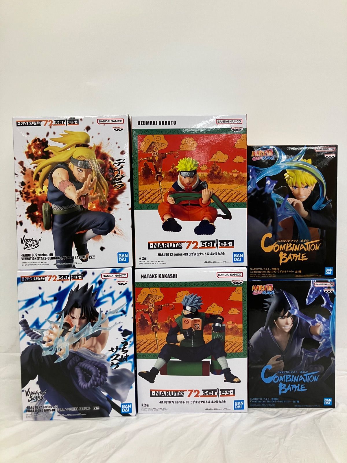 未開封 NARUTO 72 series 他 フィギュア 各種6個セット LF6135 f101