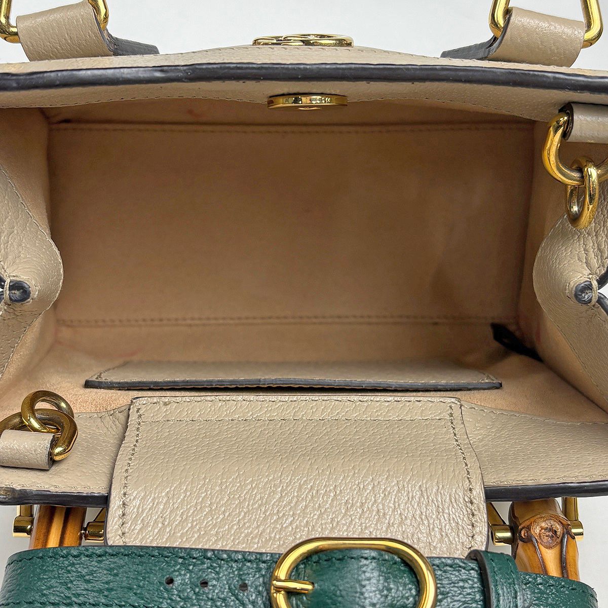 グッチ GUCCI ダイアナ スモール トートバッグ バンブー 2WAY ミニ 