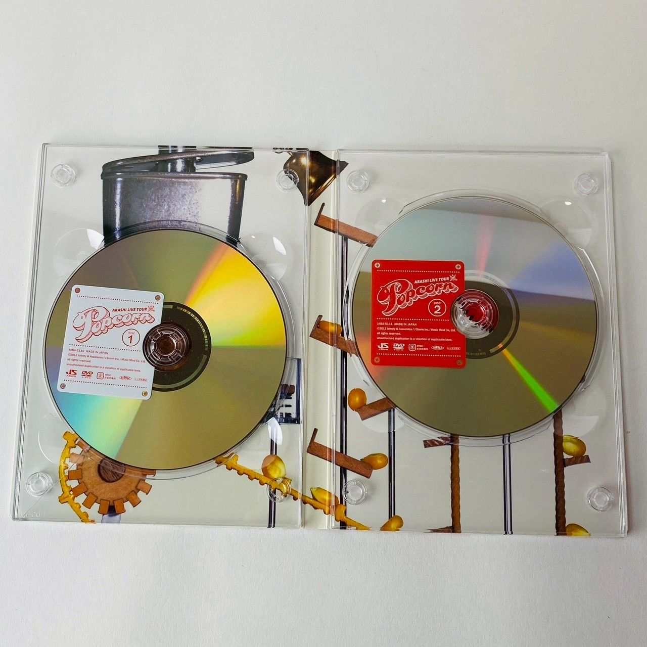 初回プレス仕様) 嵐/ARASHI LIVE TOUR Popcorn〈2枚組〉JABA-5110〜1