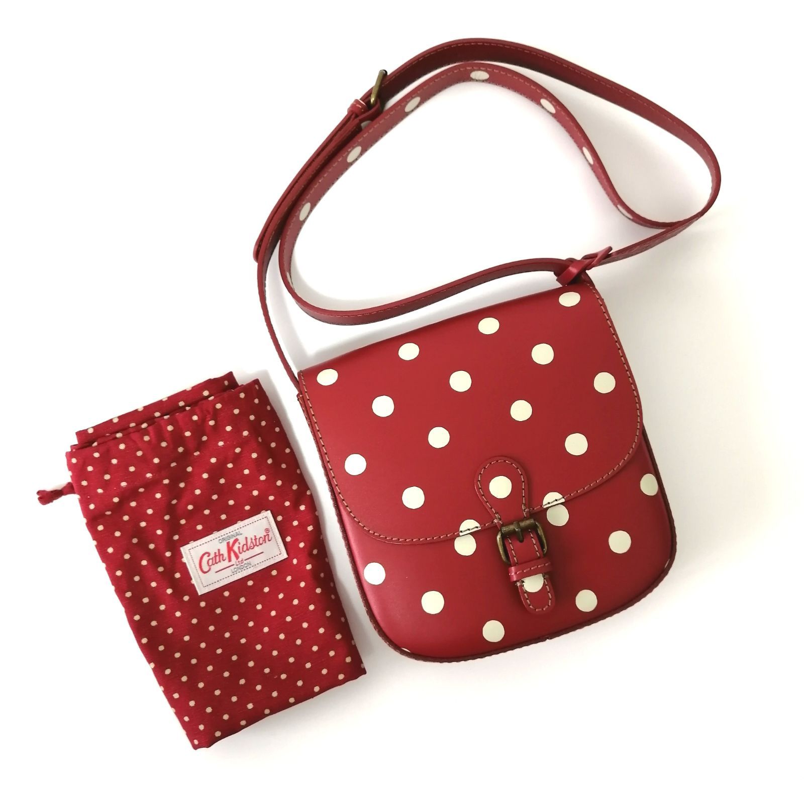 美品 Cath kidston キャスキッドソン キャスキットソン ショルダー 