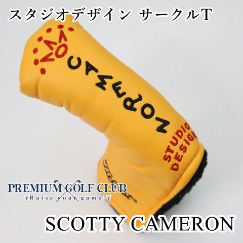 【中古】 パターカバー 美品！　スコッティキャメロン スタジオデザイン サークルT//0[2075]