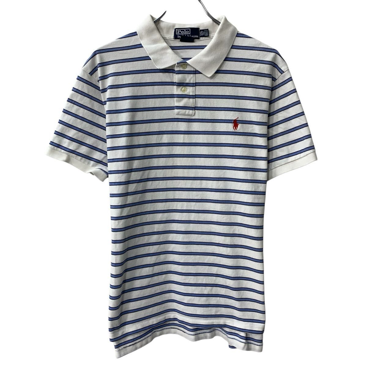 【新品未使用】90s Polo by Ralph Lauren ポロシャツ 白 HOT，人気SALE 90s Polo by Ralph Lauren 半袖 ポロシャツ 2XL