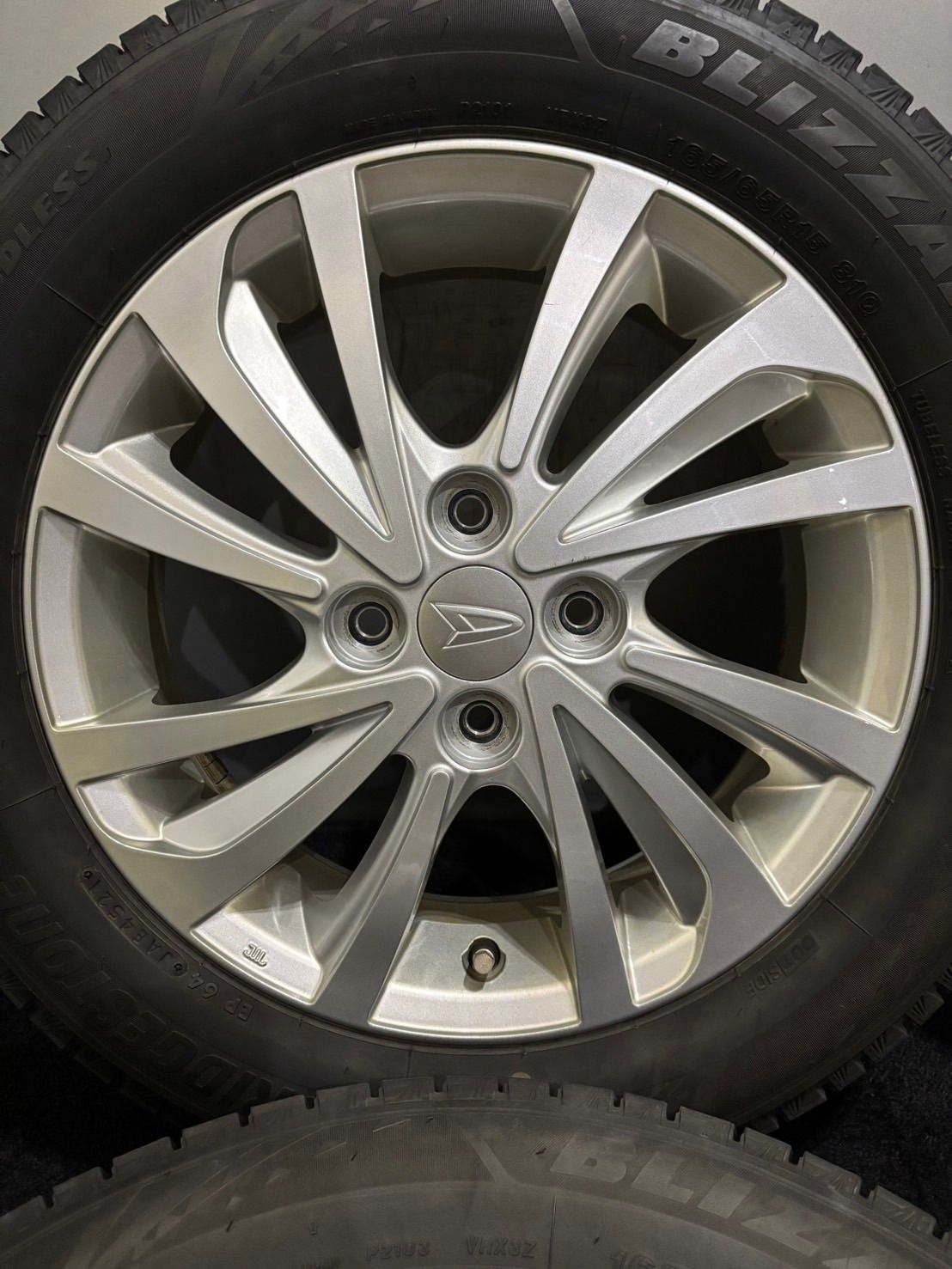 ☆165/65R15 BRIDGESTONE/VRX3 21年製 ダイハツ タフト 純正 15インチ