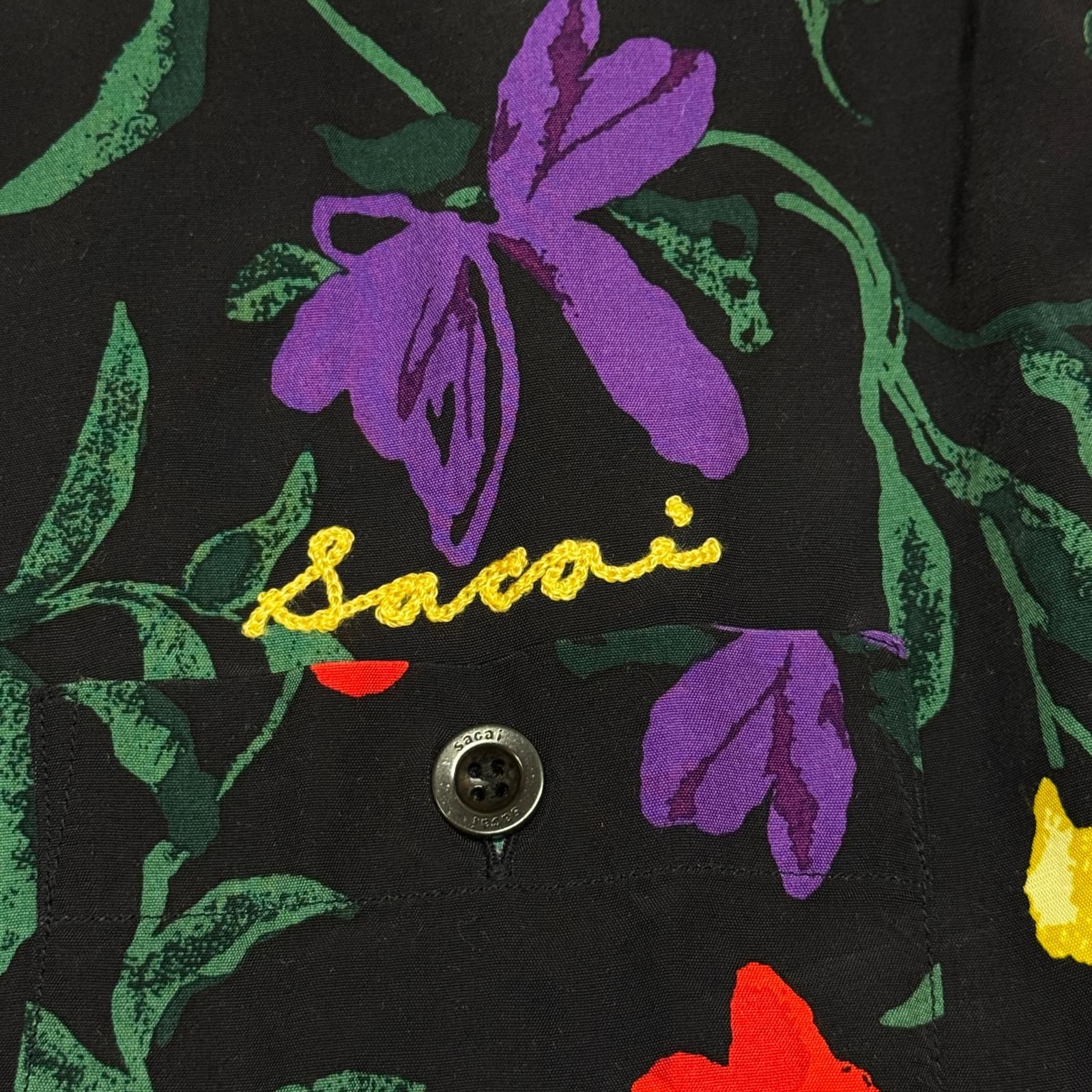 sacai 24SS Floral Print Shirt フローラルプリントシャツ サカイ 24