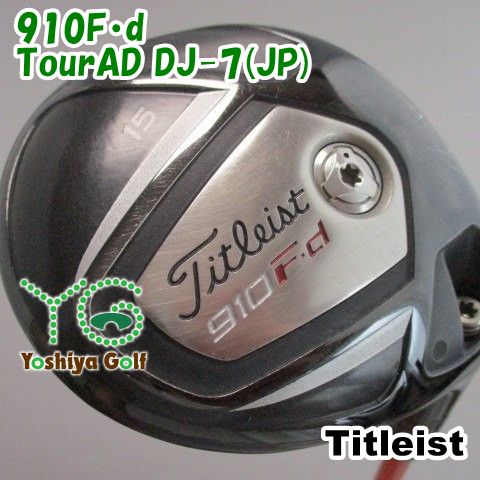通販限定□ フェアウェイウッド タイトリスト 910F・d/TourAD DJ-7(JP