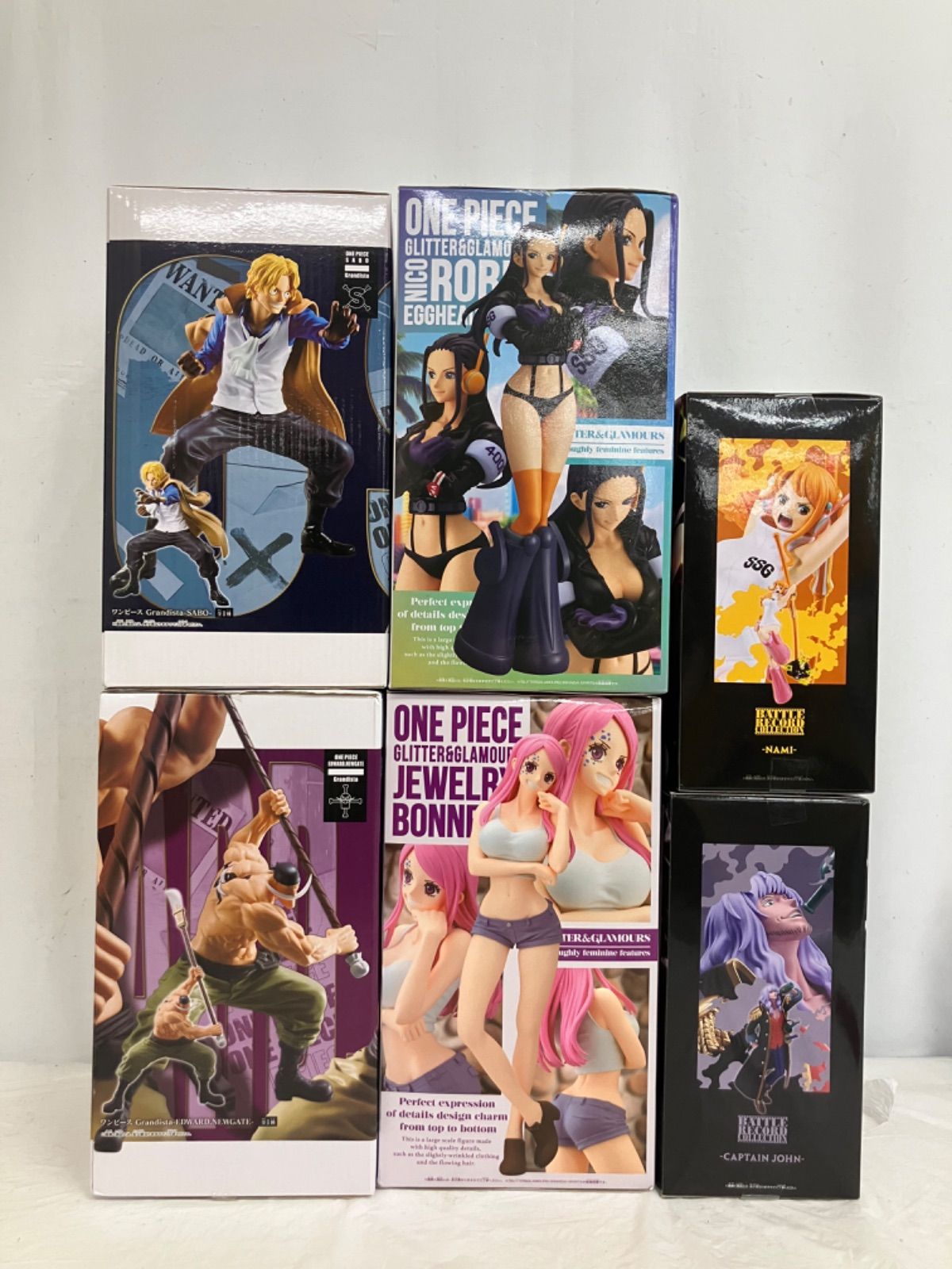 未開封 ONE PIECE ワンピース フィギュア サボ ニューゲート ロビン