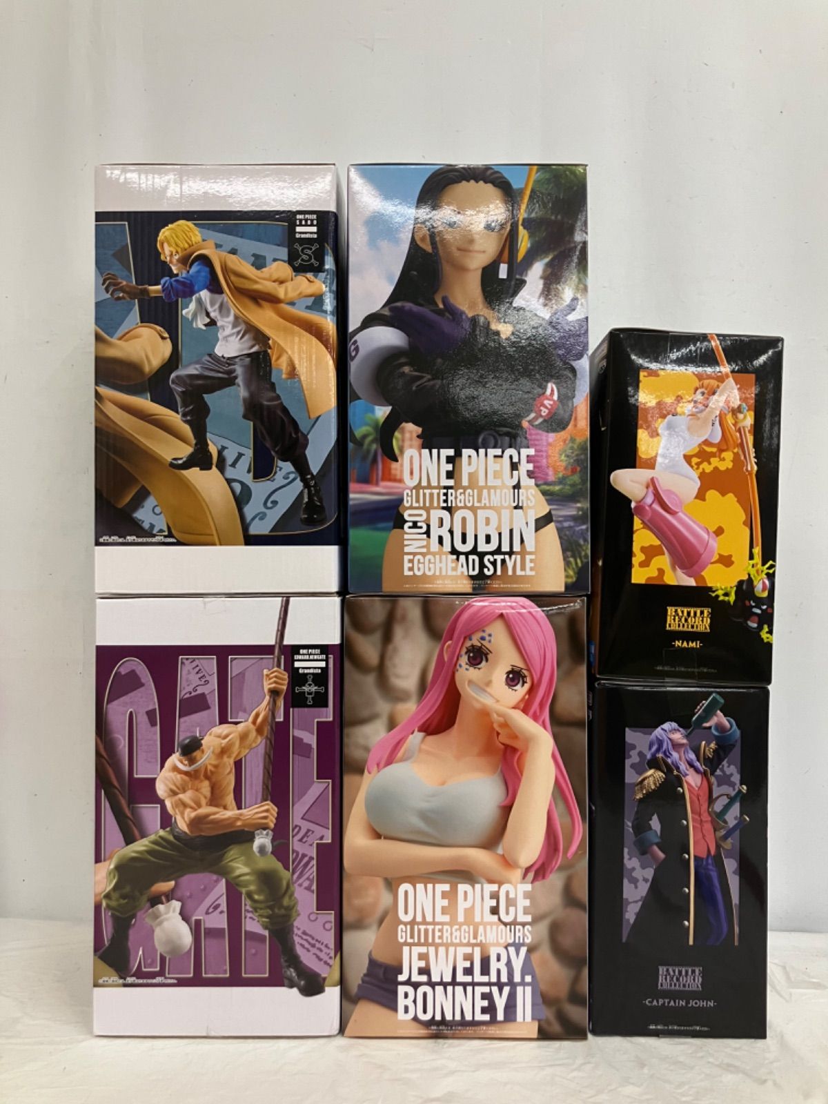 未開封 ONE PIECE ワンピース フィギュア サボ ニューゲート ロビン