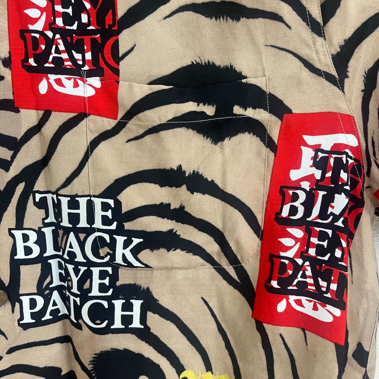 n) WACKO MARIA BLACK EYE PATCH ワコマリア ブラックアイパッチ