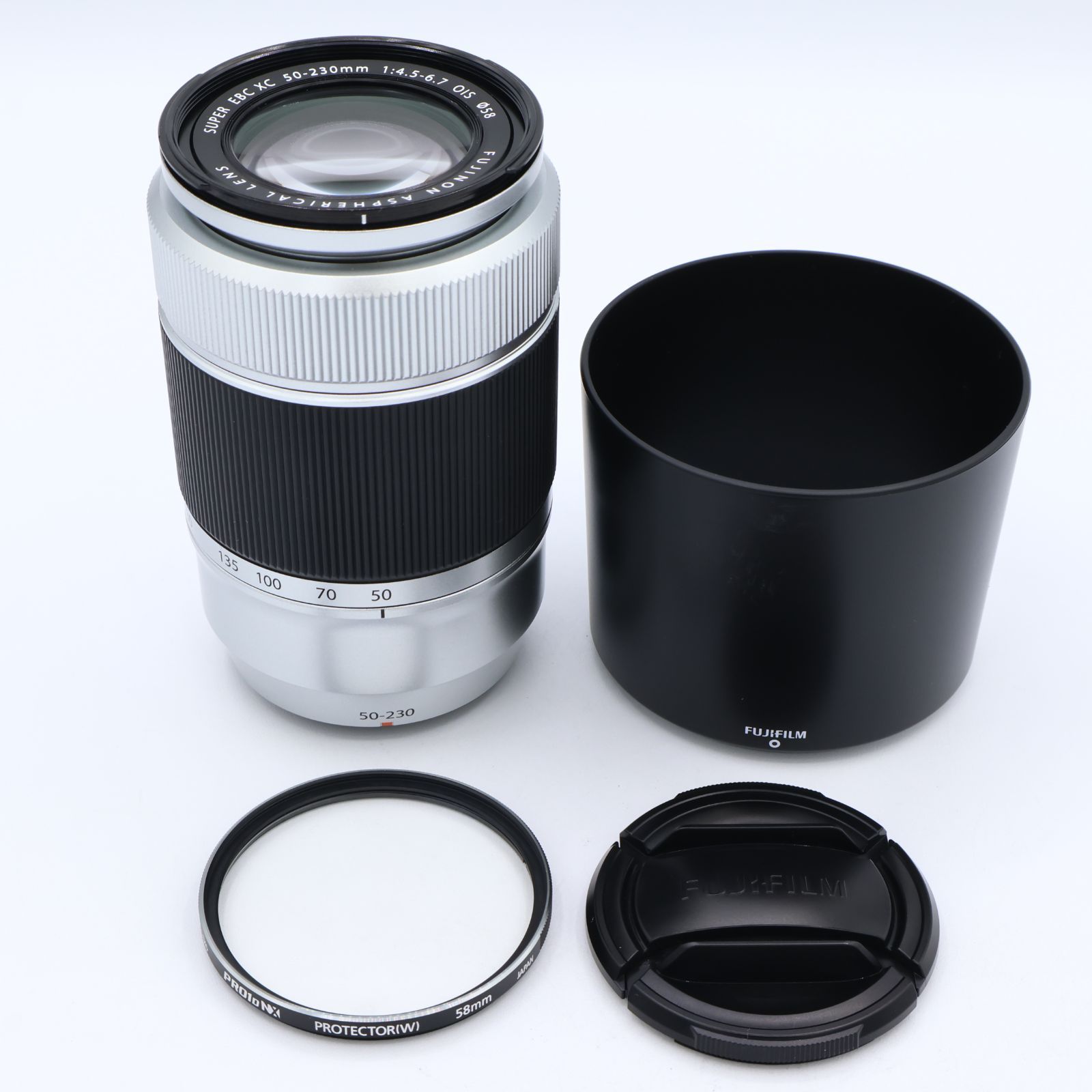 富士フイルム FUJIFILM X 交換レンズ フジノン XC50-230mm 手ブレ補正 シルバー F XC50-230MMF4.5-6.7 OIS II シルバー #260529_34M07335