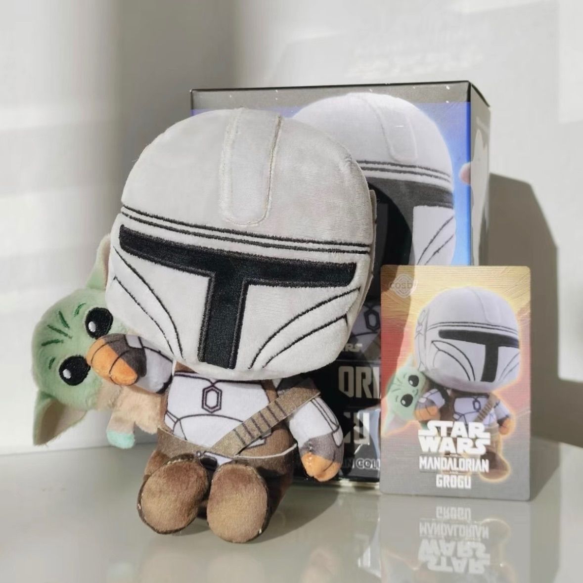 スターウォーズ HOTTOY COSBI マンダロリアン&グローグー ぬいぐるみ