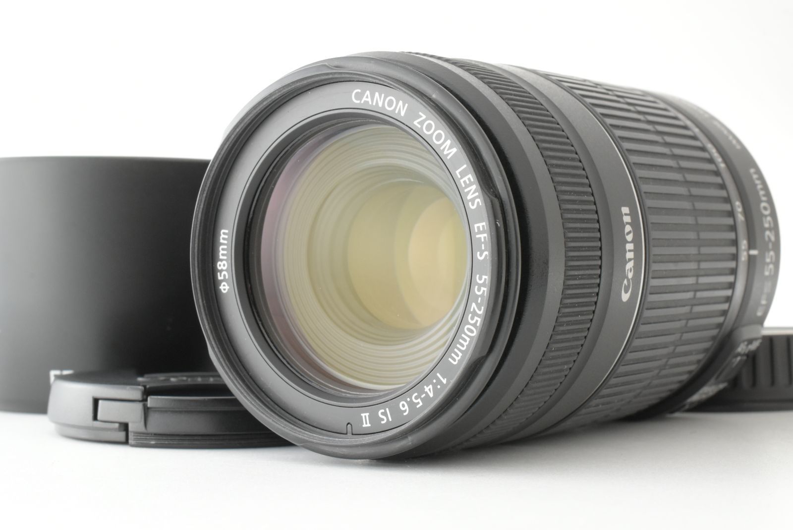 美品】Canon EF-S 55-250mm f/4.0-5.6 is II Telephoto Zoom Lens 