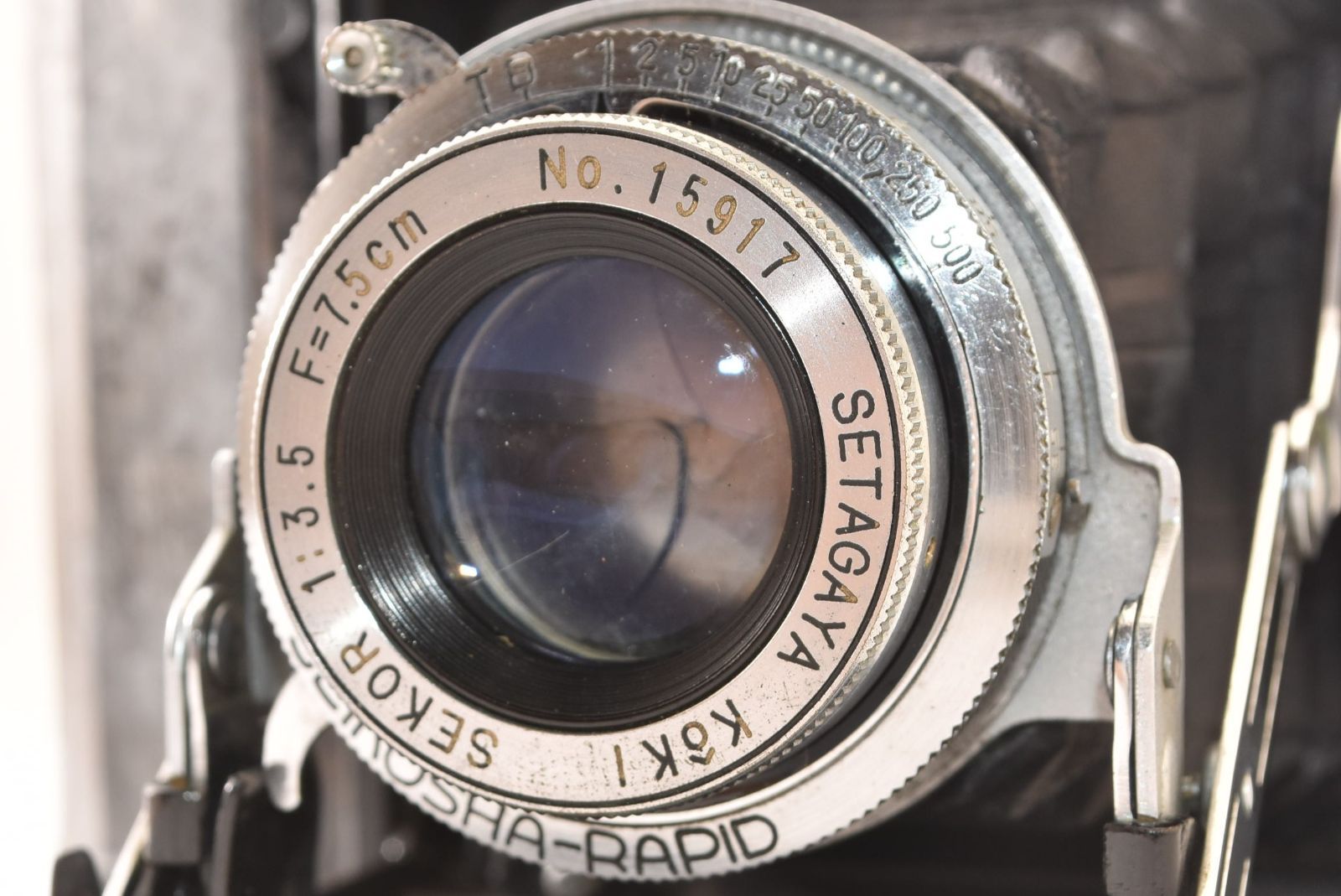 ☆ジャンク品☆ マミヤ MAMIYA-6 蛇腹カメラ SETAGAYA KOKI 7.5cm F3.5