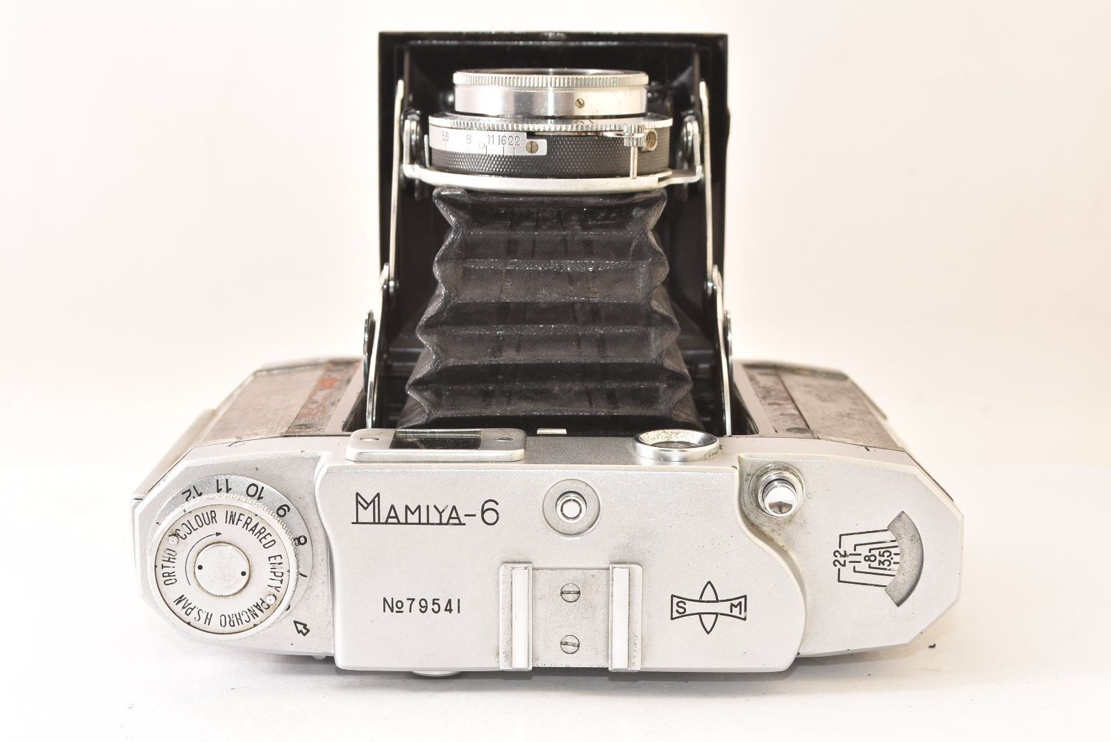 ☆ジャンク品☆ マミヤ MAMIYA-6 蛇腹カメラ SETAGAYA KOKI 7.5cm F3.5