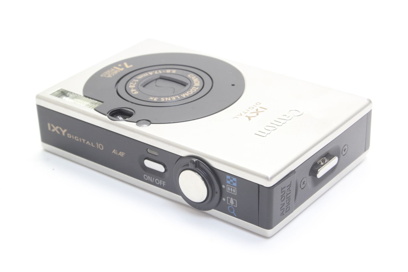 B+ (並品) Canon キヤノン IXY DIGITAL 10 ブラック 初期不良返品無料 