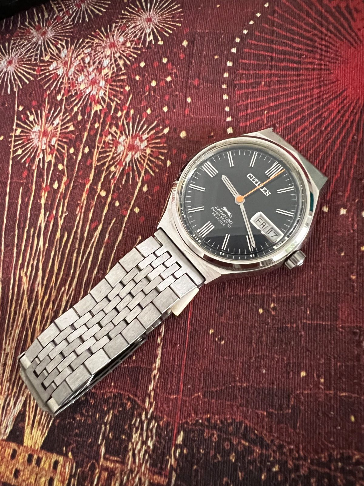 未使用！デッドストック品☆シチズン☆レオパール☆自動巻き時計☆稼働