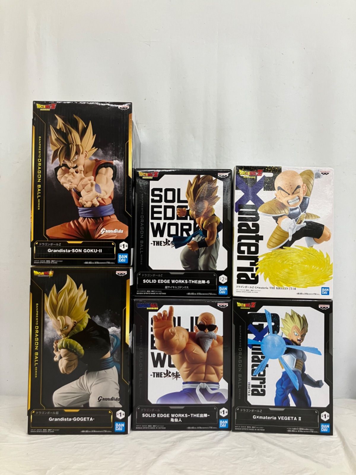 未開封 ドラゴンボールシリーズ フィギュア ゴジータ 孫悟空 亀仙人