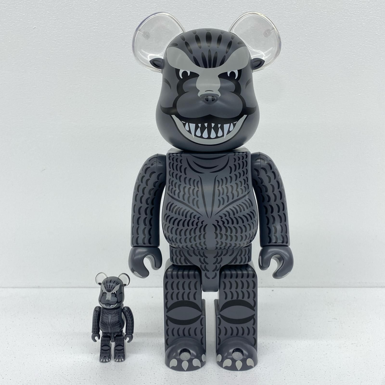 物流センター】 中古 BE@RBRICK GODZILLA(1954) 100% & 400% *BE 