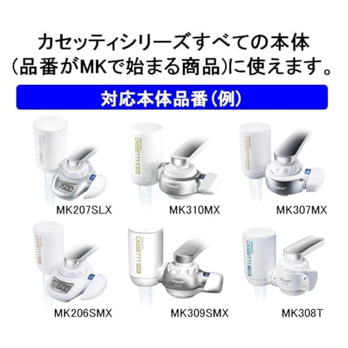 ☆新品☆東レ トレビーノ 浄水器 カセッティシリーズ カートリッジ計2個入り [交換用カートリッジMKC.SMX2]