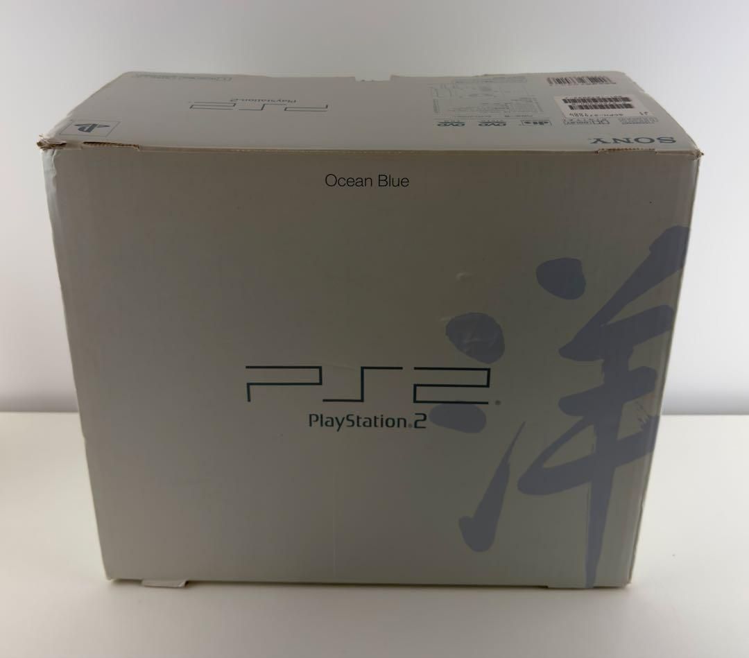 動作品 PS2 本体 オーシャンブルー SCPH-37000 L 本体 プレステ2 PlayStation2 SONY