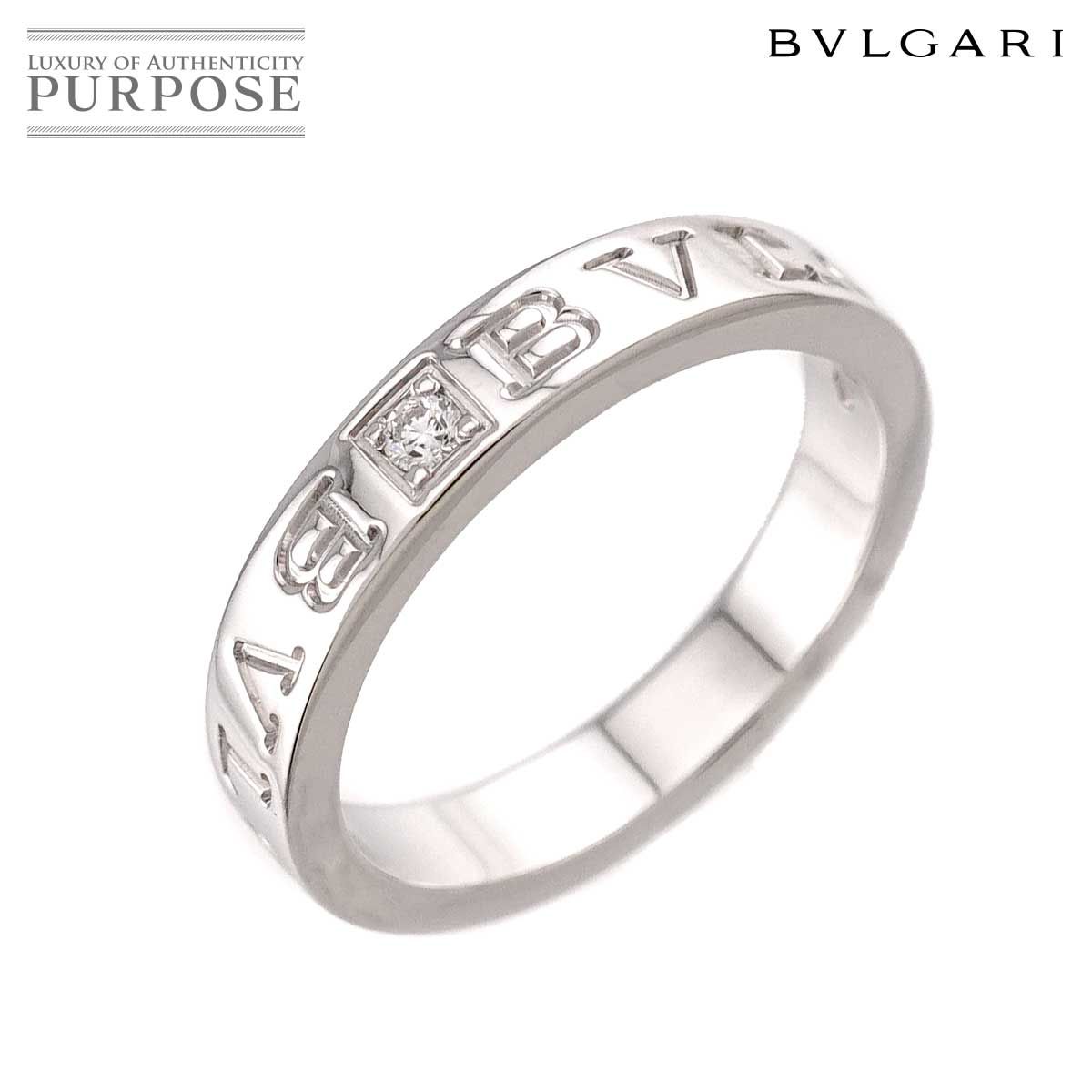ブルガリ BVLGARI ビーゼロワン エッセンシャル 18.5号 リング ダイヤ