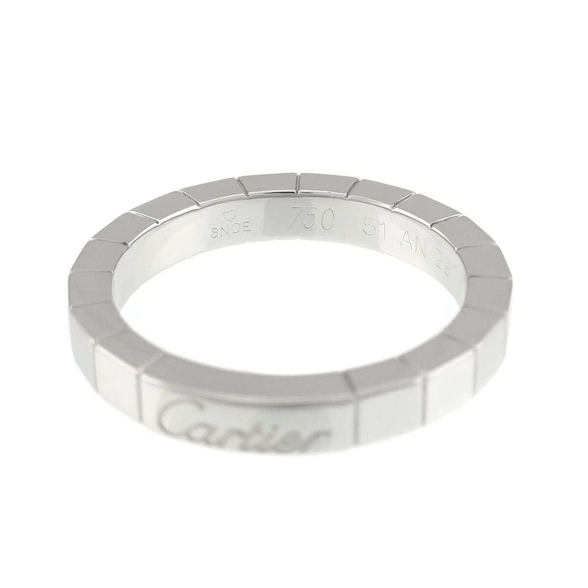 カルティエ Cartier ラニエール #51 リング K18 WG ホワイトゴールド