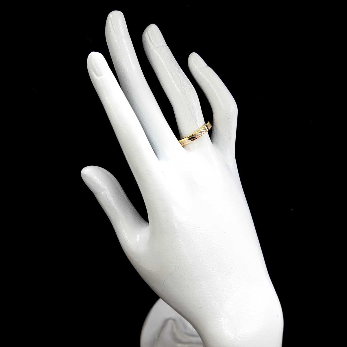 カルティエ Cartier ヴァンドーム #56 リング K18 YG WG PG スリー