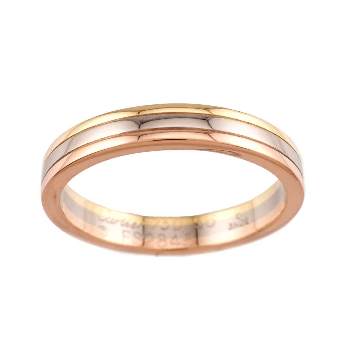 Cartier ヴァンドーム　3色リング　サイズ52、56 カルティエ Cartier ヴァンドーム #56 リング K18 YG WG PG スリー