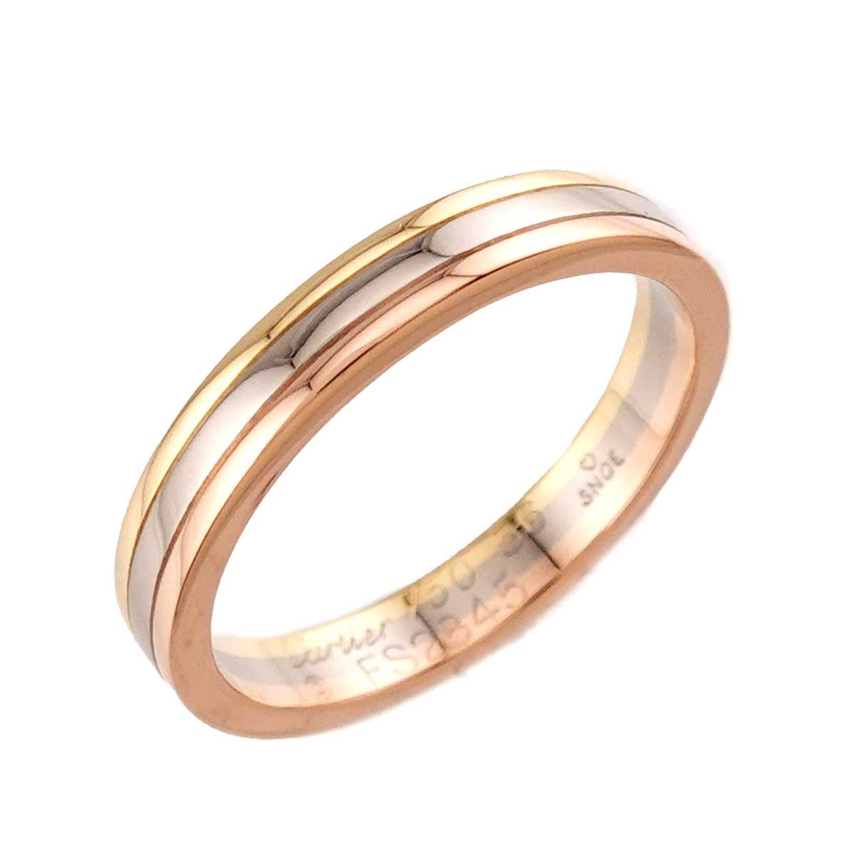 カルティエ Cartier ヴァンドーム #56 リング K18 YG WG PG スリー