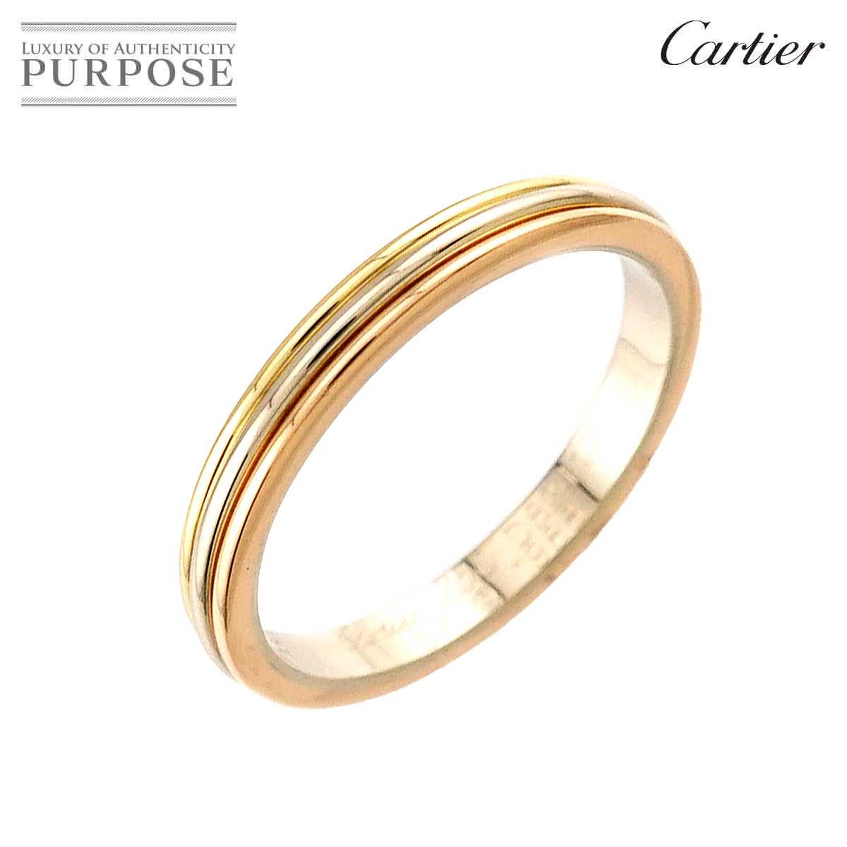 カルティエ Cartier ヴァンドーム #57 リング K18 YG WG PG スリー