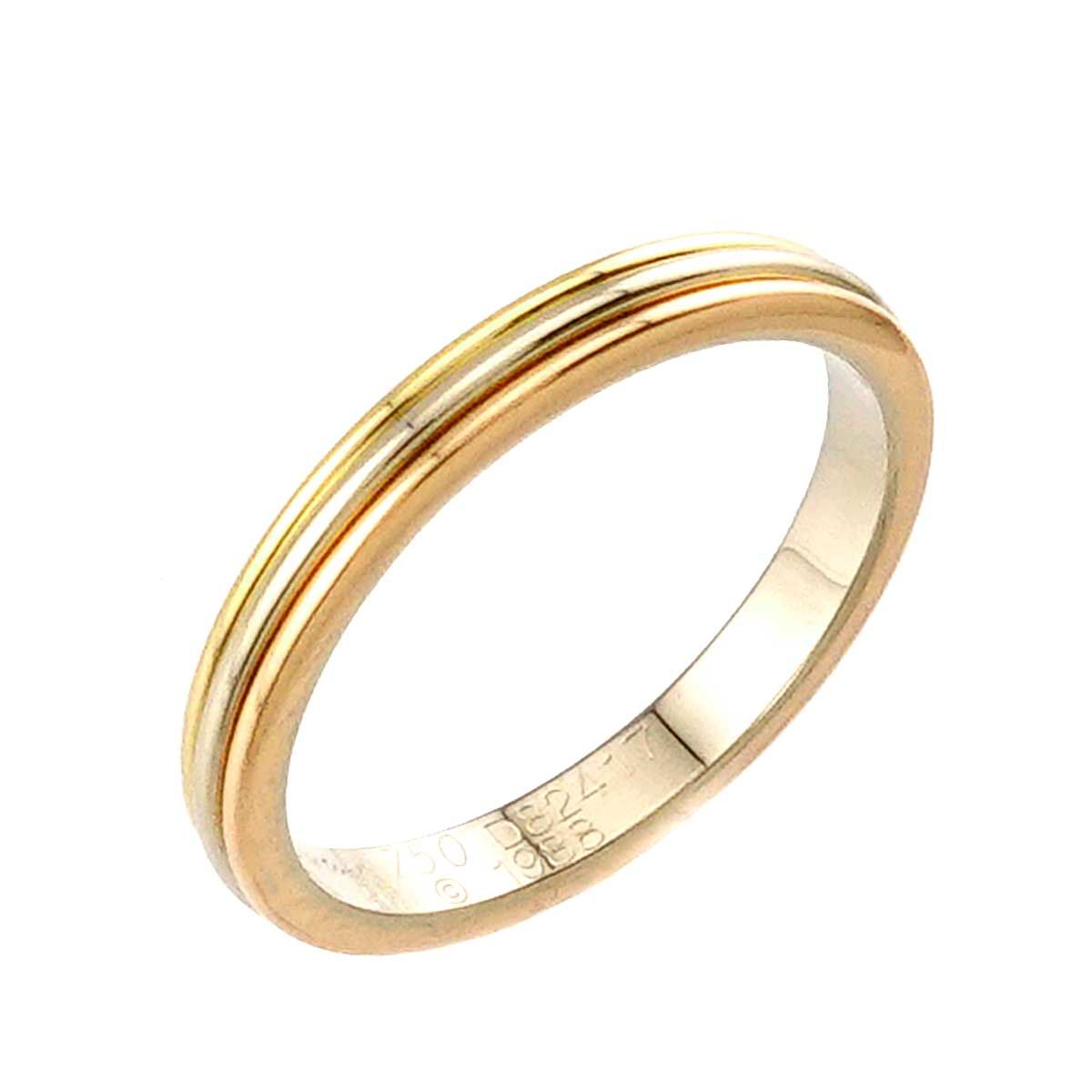 カルティエ Cartier ヴァンドーム #57 リング K18 YG WG PG スリー 