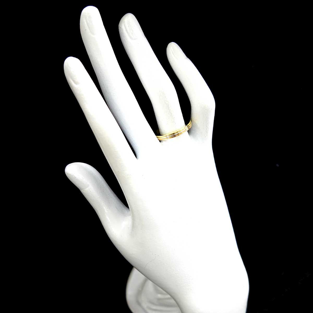 カルティエ Cartier ヴァンドーム #57 リング K18 YG WG PG スリー 