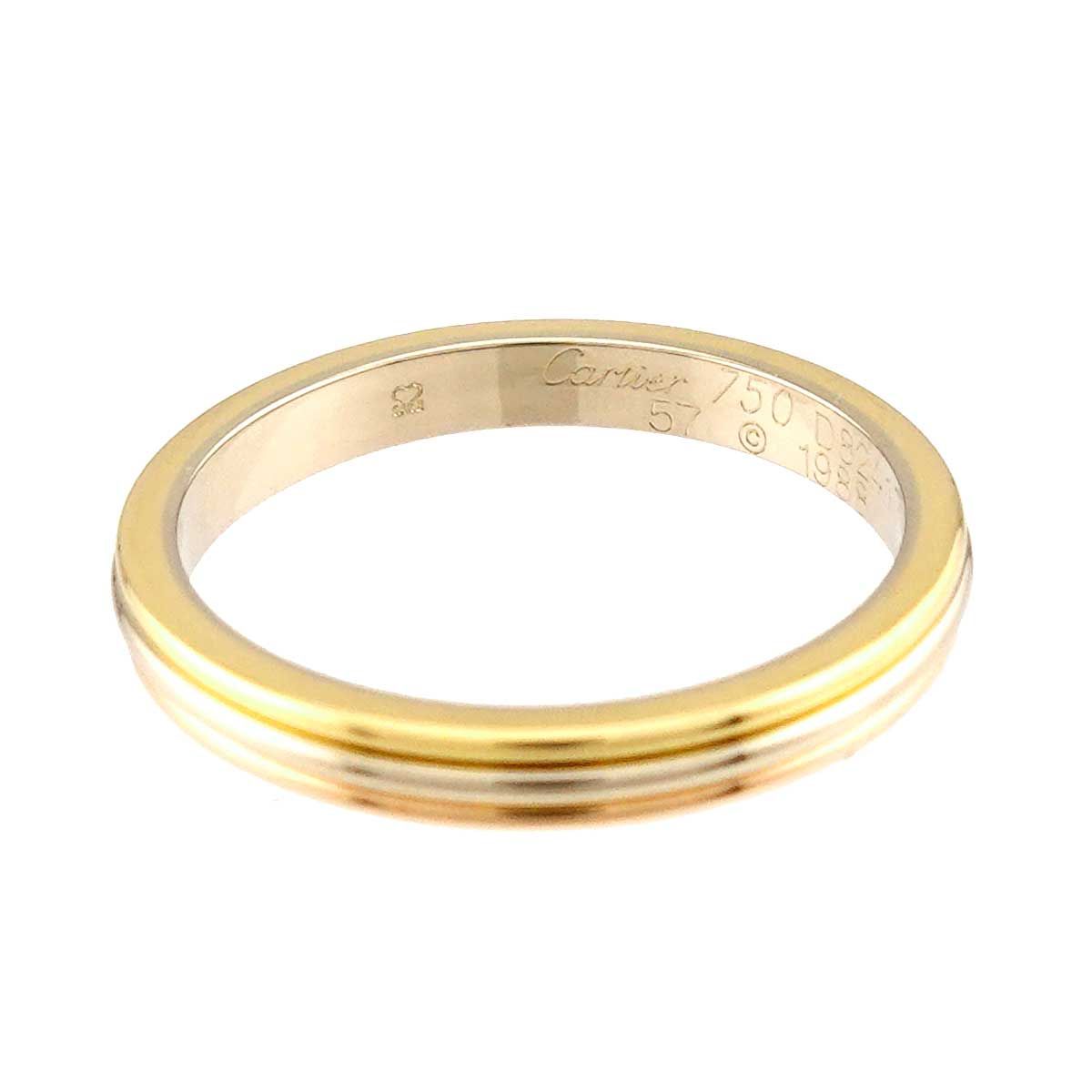 カルティエ Cartier ヴァンドーム #57 リング K18 YG WG PG スリー