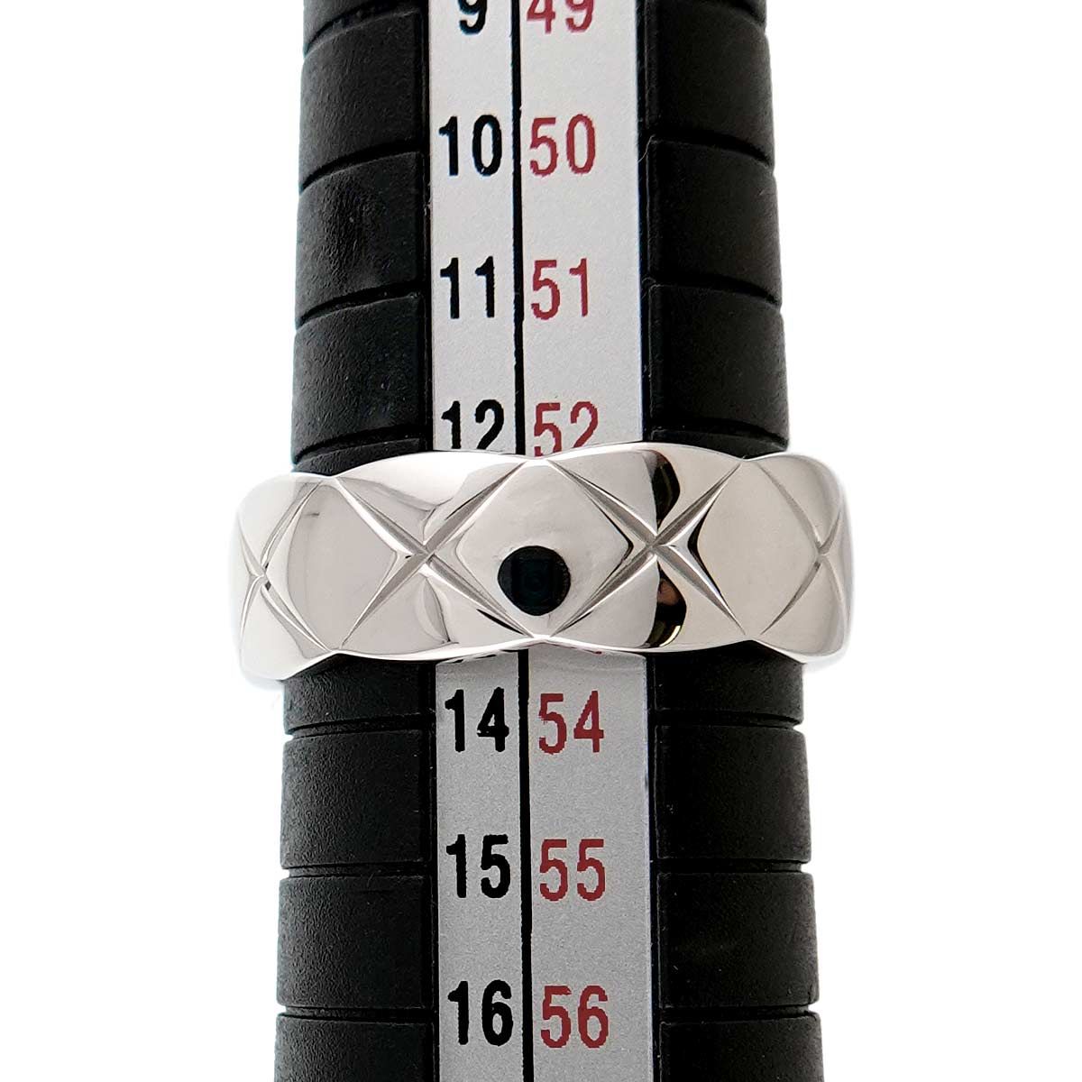 CHANEL ココクラッシュ ミディアム #53 リング K18 WG ホワイト