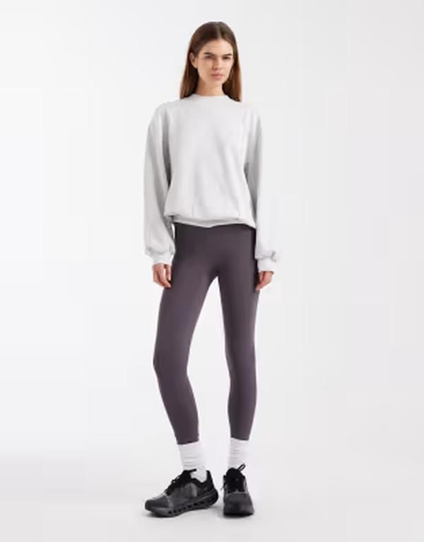 コットンオン レディース ボトムス レギンス Cotton Active ultra move leggings in violet grey グレー