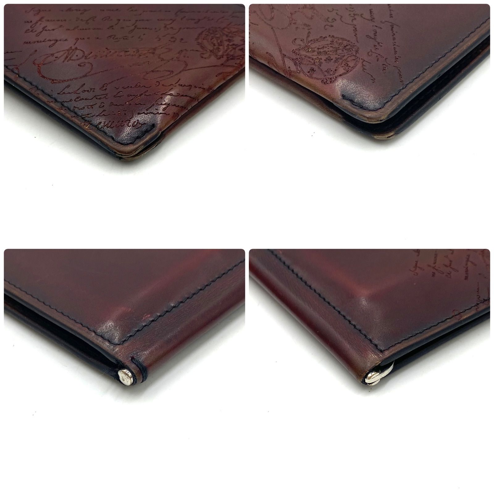 BERLUTI ベルルッティ カリグラフィー スクリットレザー カードケース