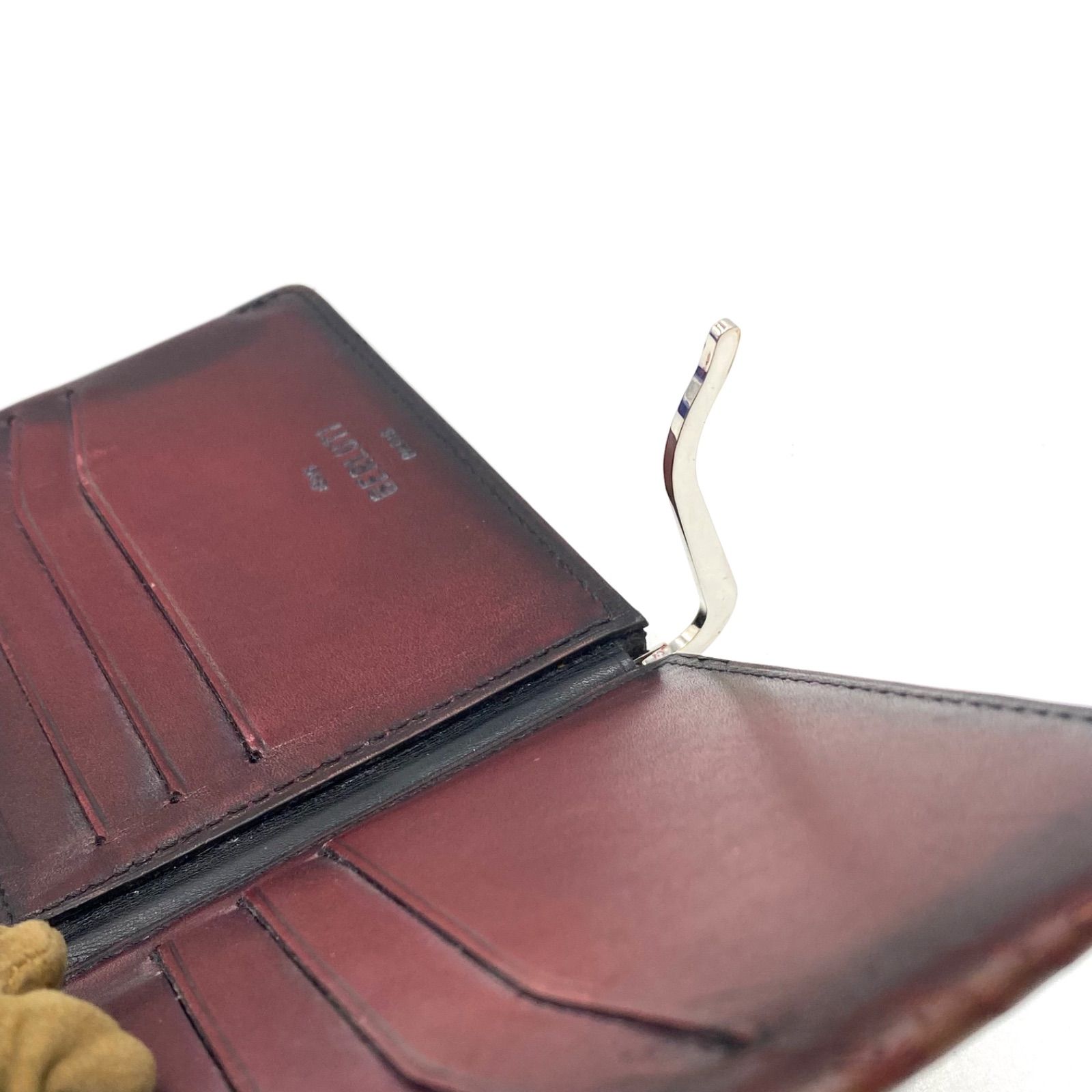 BERLUTI ベルルッティ カリグラフィー スクリットレザー カードケース