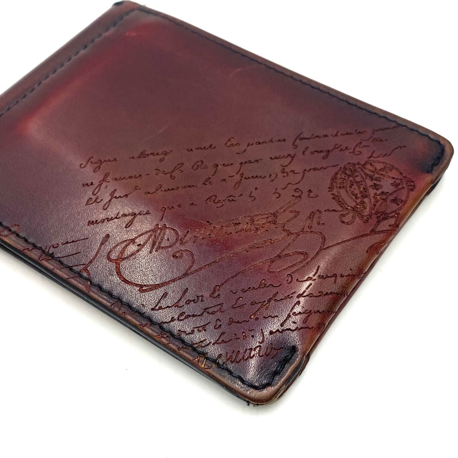 BERLUTI ベルルッティ カリグラフィー スクリットレザー カードケース
